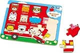 アーテック 木製パズルアニマルバス 7692