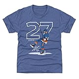 500レベルAnders Lee新しいYork Hockeyユースシャツ – Anders Leeアウトライン Kids Large (10-12Y) ブルー