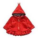 Cutelove　コート　ウインドブレーカー　フード付き　スカート式裾　ロングスリーブ　長袖　コットン　綿　女の子　ベビー　ガールズ　赤ちゃん　幼児　春　秋　可愛い　素敵　花柄　カジュアル　普段着　韓