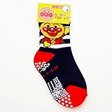 アンパンマン　ソックス・靴下 スベリ止メ付き 9-12/12-15ｃｍ（1871-140-700） (9cm～12cm)