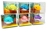 Rittle Sea Animals, Cute Floating Light-up Bath Toys (Set of 6) [並行輸入品]