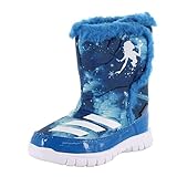 adidas Disney Frozen Mid I AQ3656 ベビー キッズ ブーツ スノー ディズニー 16 56-ブルー