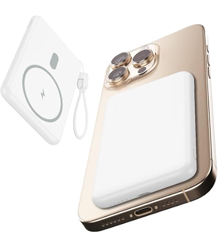 Amazon | Magsafe モバイルバッテリー 6800mAh 26.15Wワイヤレス充電器