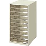 コクヨ レターケース A4縦 カルテタイプ 10段 LC-C10M