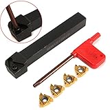6ピース/セットSER1212H16工具ホルダボーリングバー+ 16er ag60インサート付きレンチ用cnc旋削工具