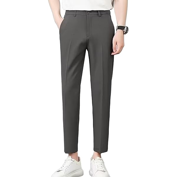 Amazon | [Rortyno] スラックス 細身 チノパン メンズ