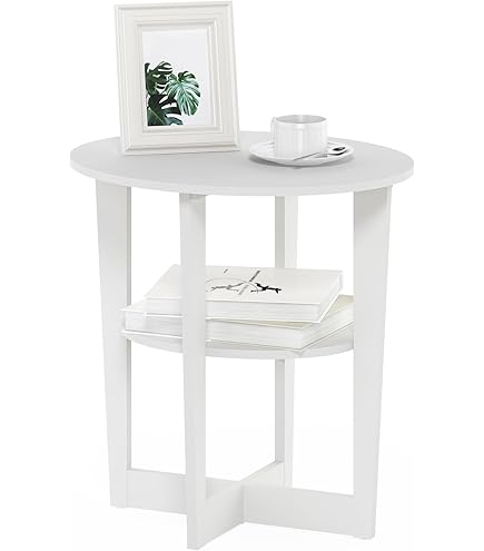 Amazon｜フリノ(Furinno) 半円形コンソールテーブル Fransシリーズ