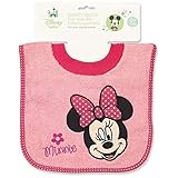 Minnie Mouse Terrycloth Pullover Baby Bib by Regent Baby Products, Disney [並行輸入品]