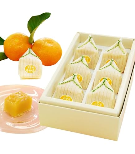 Amazon.co.jp: 三ケ日みかんプレミアムゼリー 6個入り Mikkabi 静岡県