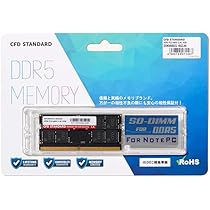 Amazon | CFD販売 ノートPC用メモリ DDR5-5600 16GB×1枚 (16GB