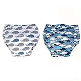 イギリス風 トレーニングパンツ 中股4層 2枚組 キッズパンツ 100cm (スタイル1)