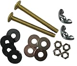 Kissler &会社Inc。68 – 7321タンクにボウルボルトセットHeavy Duty、ソリッド真鍮