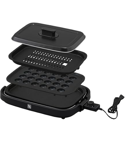 Amazon | 象印マホービン ホットプレート やきやき 3枚タイプ 深型