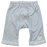 《春秋対応》(日本製) Pample Mousse(パンプルムース) ニット接結ボーダーモンキーパンツ 80cm/GY NO.DP-81309