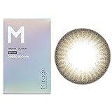 [ みみれむ イメージモデル カラコン ] Mirage (ミラージュ) 1month 2枚入り ドレスブラウン14.8（度あり）[-0.50]