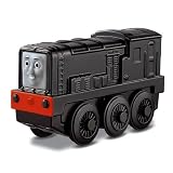 the Train Wooden Railway Battery-Operated Diesel