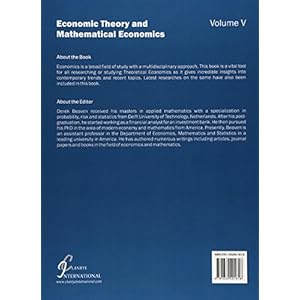 Economic Theory and Mathematical Economics
