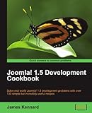 Cover of Joomla! 1.5 Development Cookbook