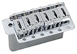 GOTOH シンクロナイズドトレモロユニット、ダイキャストサドル、11.3mmピッチ、クローム(PGE102TC) GE102TC