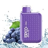 電子たばこ 使い捨て vape 吸引回数6000回 BECO PRO 水蒸気タバコ 電子タバコ オートスイッチ ベイプ 禁煙タバコ(葡萄)