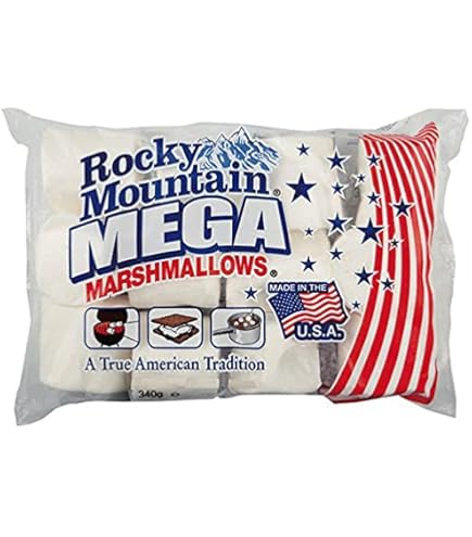 Amazon.co.jp: ロッキーマウンテン メガマシュマロ 340g x6個 : 食品