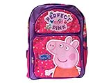Peppa Pig Perfect and Pink Large 16" School Backpack(1529) [並行輸入品]
