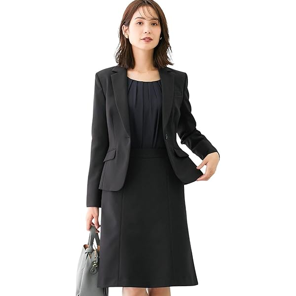 DAKS　ダックス　スーツ　ロングスカート Amazon | [ニッセン] スカートスーツ レディース タックフレア
