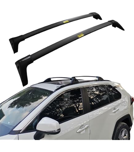 Amazon | RAV4 50系 ルーフレール キャリア ルーフラック サイドレール 