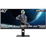 JAPANNEXT 40インチ IPS系パネル UWQHD解像度（3440x1440）対応、144Hz ウルトラワイドゲーミングモニター JN-IPS40UWQHDR144 HDMI DP USB-C (90W給電対応） 昇降スタンド