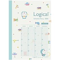 Amazon.co.jp: ロジカルダイアリー 2025年 月間ノートタイプP／B6