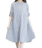 Marshel マタニティ チュニック レディース シャツワンピ 春 産前 産後 妊婦服 M