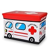 Ambulanceストレージボックス、Driving夢折りたたみ可能な万能Toy Organizer