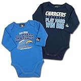 NFL San Diego Chargers Boy 's長袖ボディスーツ
