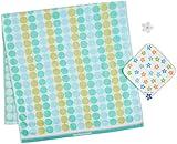 日繊商工 OLIVEdesOLIVE home デイジー ギフトセット (バスタオル・タオルチーフ) ブルー OD-2051