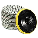 15pcs 4 inch polishing pads set 50-6000 grit wet dry diamond