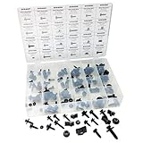 ATDツール39360 120-pieceマスター六角ナットu-nutとボディ、ボルトAssortment