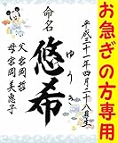 ラミネート命名書ディズニー（ミッキー）【お急ぎの方専用】全3種！(※詳しくは画像をタップ)【命名紙・命名用紙・赤ちゃん・誕生・名づけ・記念】
