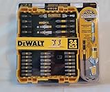 Dewalt Max Fit DWA25LS34 34 Pc Screwdriving Bit Set Philips Standard Torx Square [並行輸入品]