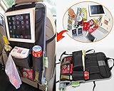 Solesyi 後部座席用収納袋　車内収納バッグ　多機能の車内収納ポケット　全3色 (グリーン)