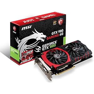 MSI GTX 980 GAMING 4G グラフィックスボード VD5504 GTX 980 GAMING 4G