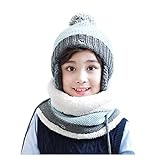 スヌード 子供 女の子 毛糸 ふわふわ柔らかい ネックウォーマー キッズ 男の子 かわいい 防寒 秋 冬 ベビー用 マフラー 小学生 男女兼用 防寒対策 (スヌード, ブルー)