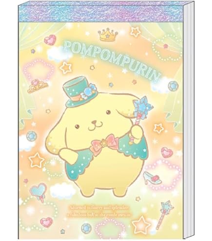Amazon.co.jp: ポムポムプリン[メモ帳]スクエアミニメモサンリオ