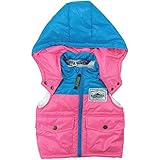 【冬物】OFFICIAL TEAM(オフィシャル チーム) 中綿入りタフタWinter Clothing Vest 80cm/PINK NO.OT-15AW-1003