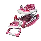 Big Oshi 2 in 1 Walker Rocker, Pink/Cream by Big Oshi