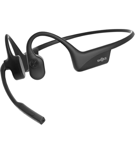 NUROUM OpenEar Pro 2 Headphones with Mic, ENC Noise Cancelling