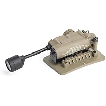 Amazon.co.jp: NECARL タクティカル ヘルメットライト 赤/緑/青/白/IR