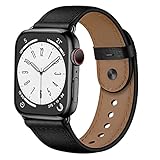 FEEKI コンパチブル Apple Watch バンド 49mm 45mm 44mm 42mm 41mm 40mm 38mm 本革 コンパ