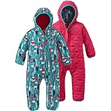 【正規取扱店製品】patagonia パタゴニア ベビーリバーシブルパフボールバンティング 60131 パインフレンズ/エピックブルー 24M