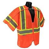Radians SV24-3OM-M/L Polyester Mesh Class 3 Breakaway Surveyor Vest by Radians