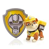 Paw Patrol Action Pack Pup & Badge, Rubble [並行輸入品]